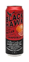 "BLACK HAWK GRAPEFRUIT FLAVOUR (ЧЕРНЫЙ ЯСТРЕБ СО ВКУСОМ ГРЕЙПФРУТА)", 0,43 л, ж/б