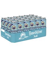 Упаковка "Benediktiner Hell", 0,5 л, 24 ж/б