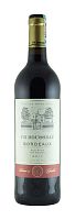 "CH ROUSSEAU BORDEAUX", 0,75 л, красное сухое