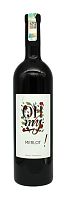 "MERLOT", oh my, красное полусладкое, 0,75 л