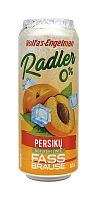 "VOLFAS ENGELMAN NON ALCO RADLER PEACH", ж/б, 0,5 л, безалкогольное с персиковым соком
