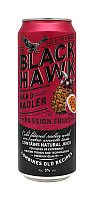 "BLACK HAWK PASSION FRUIT & PINEAPPLE FLAVOUR (Ч. ЯСТР. СО ВКУСОМ МАРАКУЙИ И АНАНАСА)", 0,43 л, ж/б