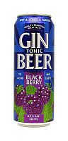 "GINBEER (ДЖИНБИР) СО ВКУСОМ И АРОМАТОМ ДЖИНА, ТОНИКА, ЕЖЕВИКИ И ЛАЙМА", 0,43 л, ж/б