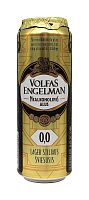 "VOLFAS ENGELMAN NON ALCO LAGER", 0,568 л, светлое безалкогольное, ж/б