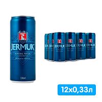 Упаковка "Джермук", 0,33 л, 12 ж/б