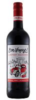 "BON VOYAGE CABERNET SAUVIGNON", 0,75 л., красное слад., б/алк.