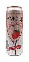 "АМОРЕ СЛАДКАЯ КЛУБНИКА" ("AMORE SWEET STRAWBERRY)", 0,45 л, ж/б