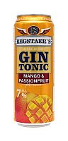 "РЕГСТАЕРС СО ВКУСОМ ДЖИНА, ТОНИКА, МАНГО И МАРАКУЙИ", 0,43 л, ж/б