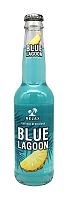 "Релакс Голубая Лагуна со вкусом кюрасао блю" ("Relax Blue Lagoon with taste of curacao blue"), 0,33 л, бут